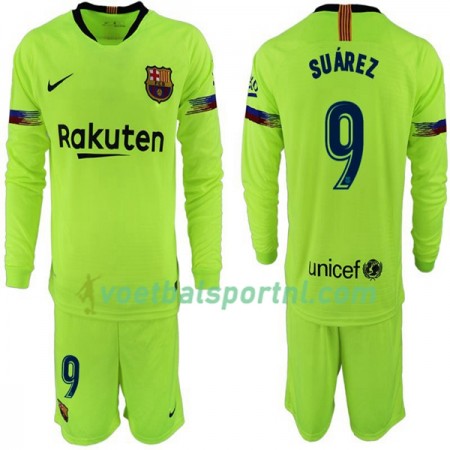 FC Barcelona Suarez 9 Kind Uit Tenue 2018-19 L/S FC Barcelona Suarez 9 Kind Uit Tenue 2018-19 L/S